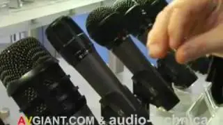 Микрофоны Audio-Technica Artist Series с AVGIANT на выставке NAMM
