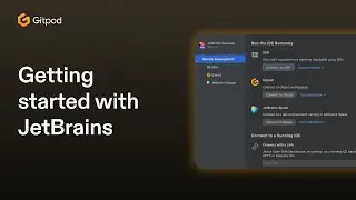 Getting Started with JetBrains on Gitpod