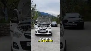 Engine Vibration on 3-Cylinder Engines🫤 #shorts