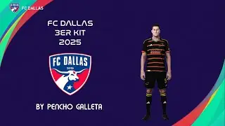 FC DALLAS 3ER KIT 2025 / MLS / PES 2021 / PS4