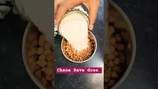 Chana Rava Dosa Recipe#food #shorts #shortsfeed #viral #ytshorts #trendingshorts #trending #dosa #yt