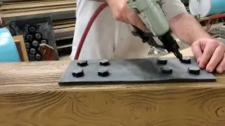 How to Apply VolterraFlex&reg; Faux Iron Beam Straps, Plates, and Hangers With Adhesive and Trim Nails
