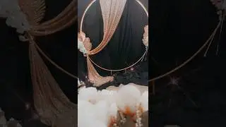 wedding stage decoration flowers backdrop #shorts #shortvideo #viral #trending