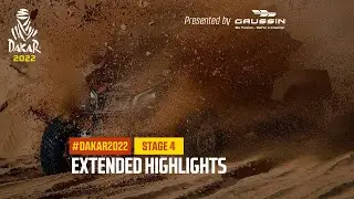 Extended highlights of the day presented by Gaussin - Stage 4 - #Dakar2022