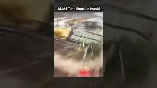 Cope Cage Fails: M1A1 Tank Struck in Kursk!