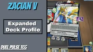 Turbo Zacian V - Expanded Deck Profile & Gameplay