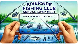 Riverside Fishing Club Swap Meet, March 22, 2025