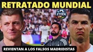 🚨 CRISTIANO RONALDO Y KROOS RETRATAN A LOS FALSOS MADRIDISTAS QUE SILBAN A VINICIUS EN EL MADRID! ❌