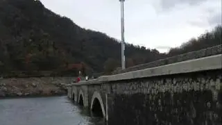 vidange du barrage de grangent a saint victor