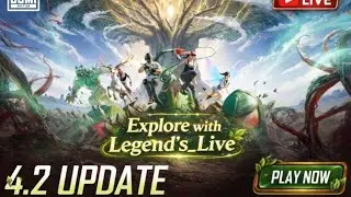 🔴LIVE | Legend's_Live| Tamil Live streaming of BGMI | Mobile gamer | 4.2 update | 4v4 | #viral