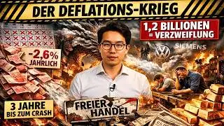 ES IST VORBEI: China 1,2 Billionen Überschuss – Aber 3 Jahre Deflation, der Kollaps wird exportiert