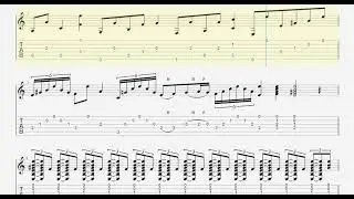 Santuario - Paco Pena ( guitar pro)  tab free download pdf sheet