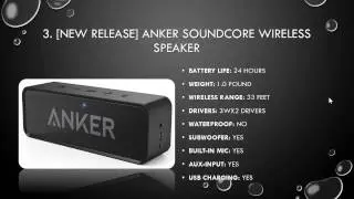 The Best Portable Speaker Review 2017 with Ultimate Guide to Buy