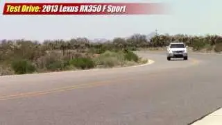 Test drive: 2013 Lexus RX-350 F Sport
