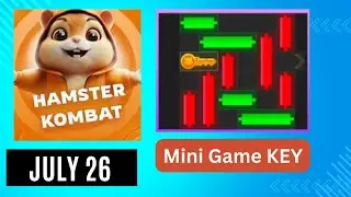 Hamster Kombat Mini Game KEY | July 26
