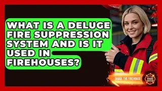 What Is a Deluge Fire Suppression System and Is It Used in Firehouses? - Inside the Firehouse