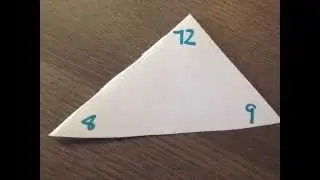 Math Games: Triangle Flash Cards