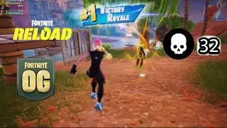 WILDCAT SKIN! PS5 Fortnite Reload Gameplay (4K 120FPS)