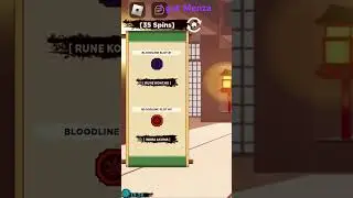 |Shindo life| spinning bloodlines till I get a good one ( I got menza I already had) *      #roblox*