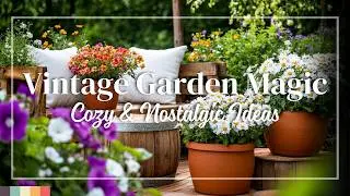 Grandmacore Outdoor Decor: Nostalgic & Cozy Ideas for a Vintage-Inspired Garden!