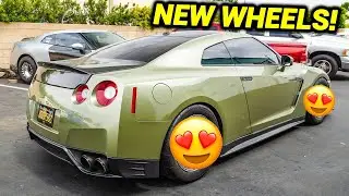 NEW GTR WHEELS ARE PERFECT!!!