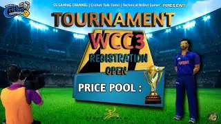 wcc3 eSports Tournament Conducted by @ssgamingchannelofficial @TechnicalNikhilGamer & CTT