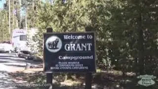 CampgroundViews.com - Grant Village Campground Yellowstone National Park Wyoming WY