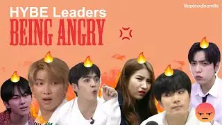 HYBE labels Leaders being angry || JR, RM, Sowon, S Coups, Soobin, Jungwon