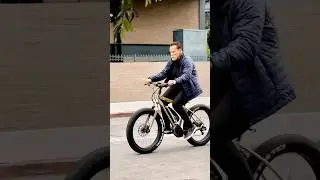 Arnold Schwarzenegger Biking With Sylvester Stallone&rsquo;s Brother #arnoldschwarzenegger