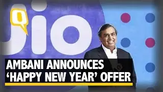 The Quint: Mukesh Ambani Announces &lsquo;Happy New Year&rsquo; Offer and &lsquo;Jio Money&rsquo;