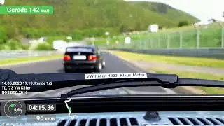 Nürburgring Nordschleife 14.05.2023 VW Käfer 1303 ,  AIRCOOLED Race