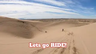 Early Spring Dunes weekend ride at Little Sahara sand dunes. Pt 2