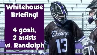 Rumson-Fair Haven 12 Randolph 7 | HS Boys Lacrosse | Joseph Whitehouse 4 goals, 2 assists!
