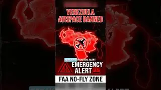 FAA Bans All U.S. Flights Over Venezuelan Airspace 🚨