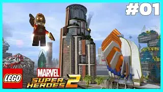 LEGO Marvel Super Heroes 2 Ca&ccedil;ada aos Blocos Dourados no Mundo Aberto!