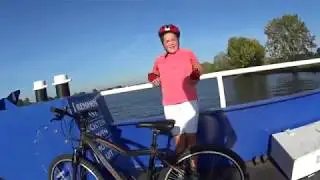 Rondje met Papa door Afferden op de MTB