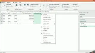 power query tutorial basic 7 : Replacing Values and Replacing Errors