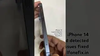 iPhone 14 liquid detected fixed. 