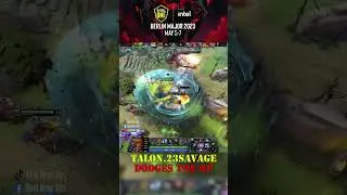 TALON.23SAVAGE DODGES THE RP #shorts #dota2 #dota2highlights #dota2dpc #talonesports #23savage