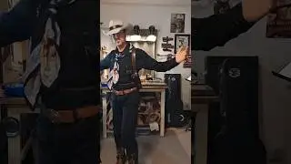 Doc Holliday shoulder holster.