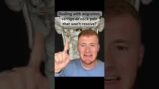 Are your migraines, vertigo, or neck pain not resolving ❌It&rsquo;s probably because of this&hellip;