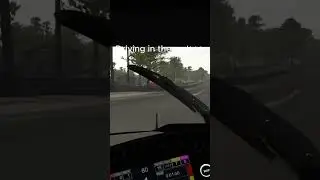 Driving in the wet is🔥#porsche #hypercar #edit #iracing #wet #simracing #fyp