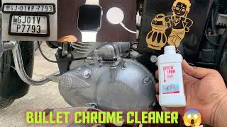Bullet350 classicChrome￼Problem solved / I watch charger￼ / Numberplate fitting my bike￼￼
