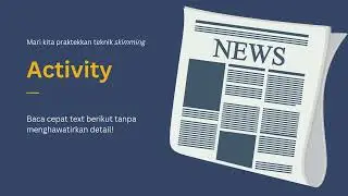Reading for Gist (Recount Text)