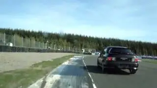 Renault Clio 172 CUP Sport surprising a few drivers at  Knockhill track day 17/04/11
