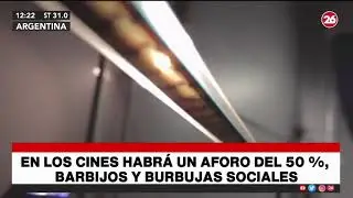 Los cines volver&aacute;n a abrir sus puertas en Capital Federal y provincia de Buenos Aires