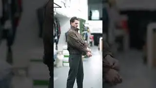 Custom Up-Cycled Bomber Jacket made from Vintage Wool Pants