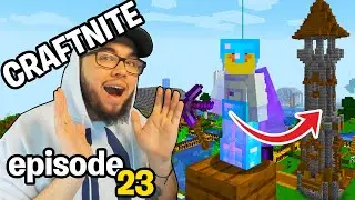 Craftnite: STARTING NEW MEGA BASE IN CRAFTNITE! - Episode #23
