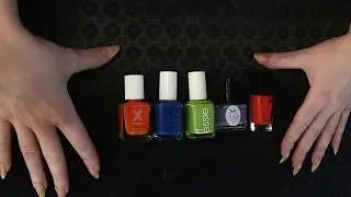ASMR doing my nails again 💅 | whispering, taping, scratching
