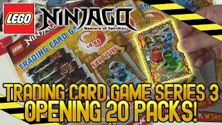 LEGO Ninjago Trading Card Game Series 3 | Opening 20 Packs!